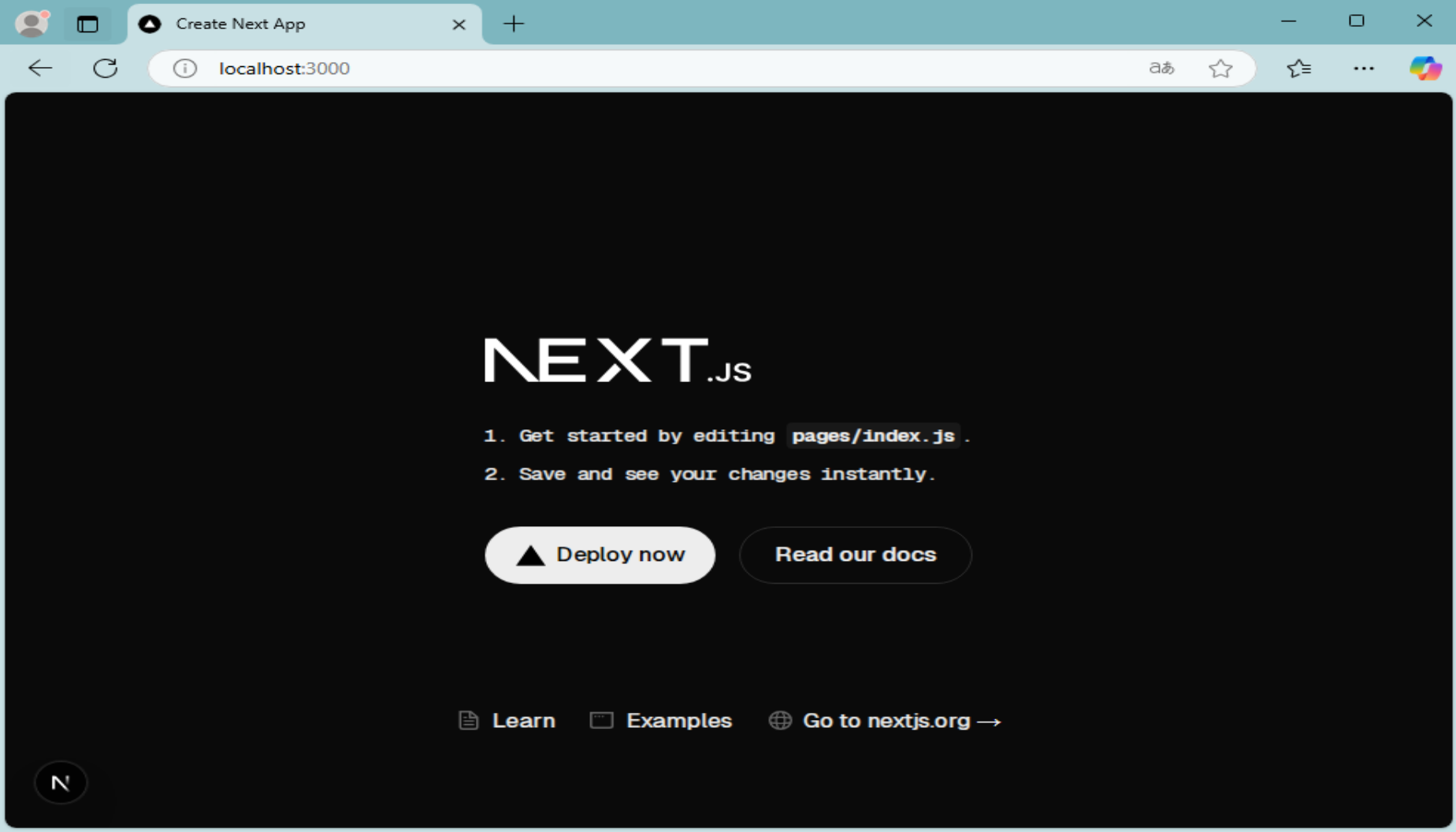 show server
